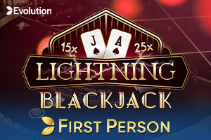 First Person Lightning Blackjack
