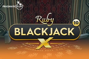 Blackjack X 10 Ruby by Pragmatic Play Live