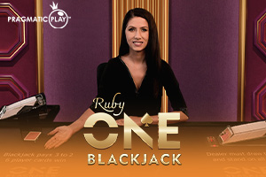 ONE Blackjack 2 Ruby by Pragmatic Play Live