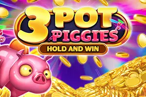 3 Pot Piggies Hold And Win