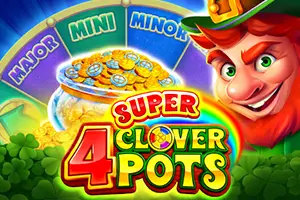 4 Super Clover Pots