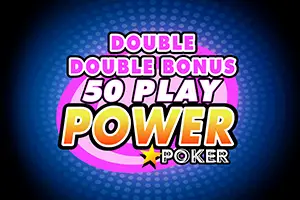 Double Double Bonus - 50 Play Power Poker
