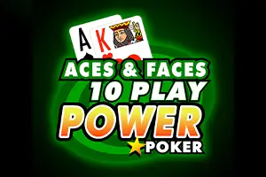 Aces and Faces - 10 Play Power Poker