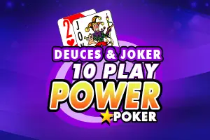 Deuces and Joker - 10 Play Power Poker